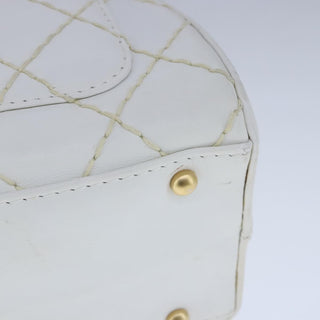 Chanel Surpique Zip Around Satchel Quilted Leather