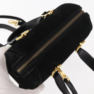 Salvatore Ferragamo Gancini mini handbag Canvas