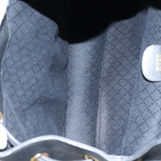 Gucci Vintage Bamboo Backpack Leather