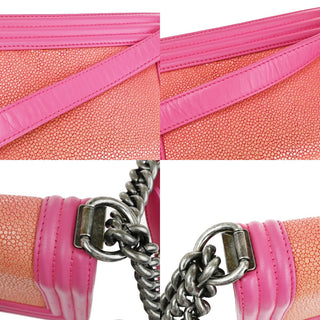 Chanel Boy Flap Bag Stingray