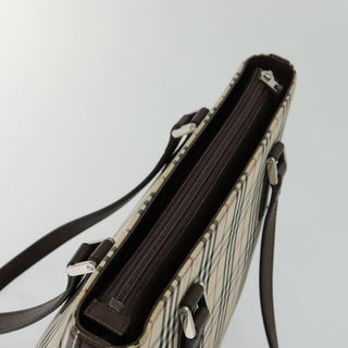 Burberry Nova Check Tote canvas check pattern