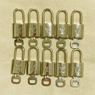 Louis Vuitton Cadenas Bag Charm Gold-plated