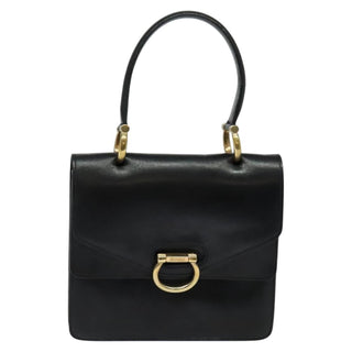 Celine Gancini Handbag Leather