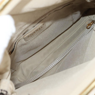 Chanel Tabatiere Kisslock Fold Over Bag Tweed with Quilted Calfskin