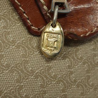 Celine Vintage Duffle Bag Macadam Coated Canvas