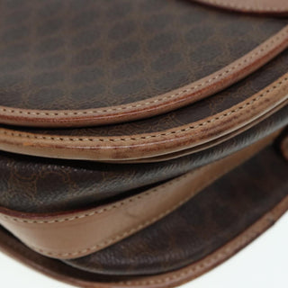 Celine Macadam Shoulder Bag PVC Leather