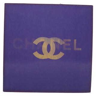 Chanel Vintage Holographic Chain Tote Vinyl