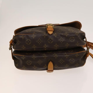 Louis Vuitton Saumur Handbag Monogram Canvas