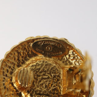 Chanel Vintage CC Clip-On Earrings Metal