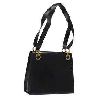 Salvatore Ferragamo Gancini Shoulder Bag Leather