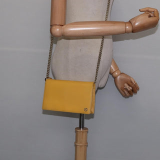 Gucci Betty Chain Wallet Leather