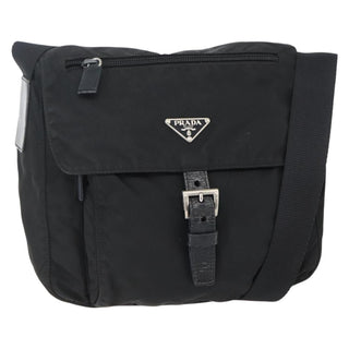 Prada Buckle Messenger Bag Tessuto