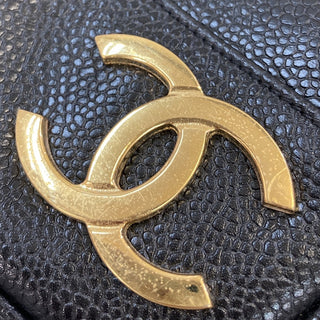Chanel Triple CC Chain Shoulder Bag Caviar Leather