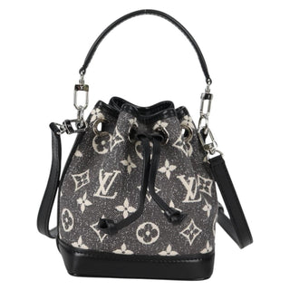 Louis Vuitton Noe NM Handbag Monogram Jacquard Denim