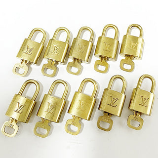 Louis Vuitton Cadenas Bag Charm Gold-plated
