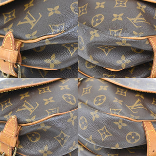 Louis Vuitton Saumur Handbag Monogram Canvas