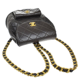 Chanel Vintage CC Pocket Backpack Quilted Lambskin