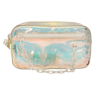 Louis Vuitton Pochette Volga Limited Edition Monogram Prism PVC