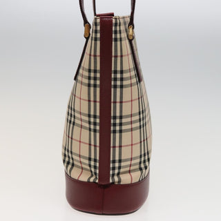 Burberry Nova Check Tote canvas check pattern