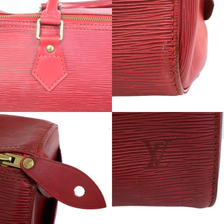 Louis Vuitton Speedy Handbag Epi Leather