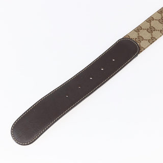 Gucci G Buckle Belt Leather