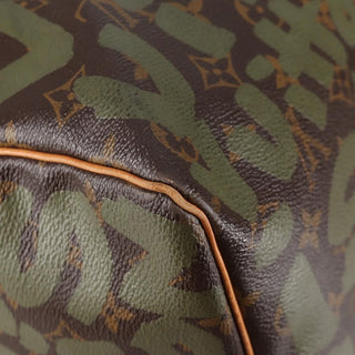 Louis Vuitton Keepall Bag Limited Edition Monogram Graffiti
