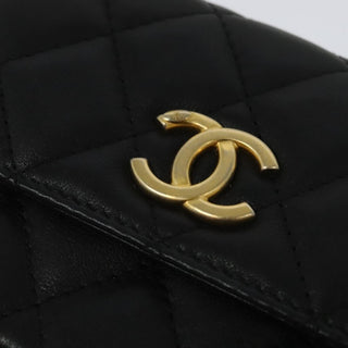 Chanel Pearl Strap CC Wallet on Chain Quilted Calfskin