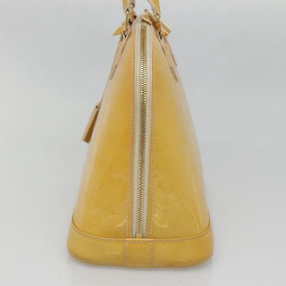 Louis Vuitton Alma Handbag Monogram Vernis