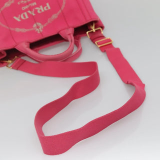 Prada Canapa Convertible Tote Canvas