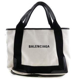 Balenciaga Cabas Tote Canvas and Leather