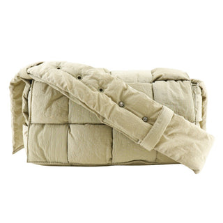 Bottega Veneta Padded Tech Cassette Crossbody Bag Intrecciato Nylon