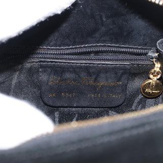 Salvatore Ferragamo Gancini mini handbag Canvas