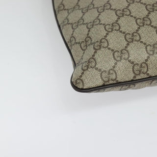 Gucci Zip Top Messenger Bag GG Coated Canvas