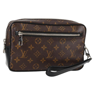 Louis Vuitton Kasai Clutch Macassar Monogram Canvas