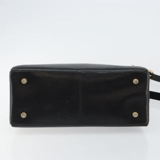 Salvatore Ferragamo Gancini Convertible Top Handle Bag Leather