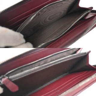 Bottega Veneta Intrecciato Long Zip  Wallet Leather