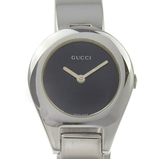 Gucci 6700L Buckle Quartz Watch Stainless Steel and GG Mother of Pearl