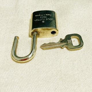 Louis Vuitton Cadenas Bag Charm Gold-plated