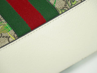 Gucci Ophidia Dome Shoulder Bag Flora GG Coated Canvas