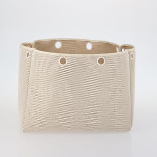 Hermes Herbag Cabas Toile and Leather