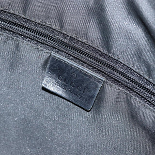 Gucci Vintage Bamboo Hobo GG Canvas