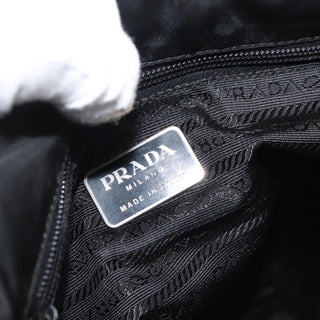Prada Vintage Zip Tote Tessuto