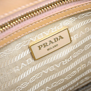 Prada Galleria Double Zip Tote Patent leather