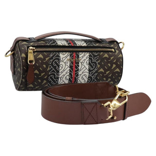 Burberry Barrel Crossbody Bag Monogram E-Canvas
