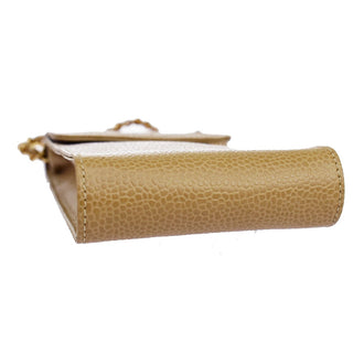 Chanel Vintage CC Phone Holder Crossbody Bag Caviar