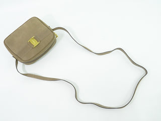 Salvatore Ferragamo Vara Bow camera Shoulder Bag Suede