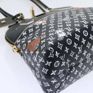 Louis Vuitton Alma Souple Handbag Limited Edition Grace Coddington Catogram Canvas and Calfskin