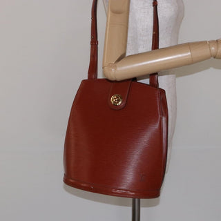 Louis Vuitton Cluny Shoulder Bag Epi Leather