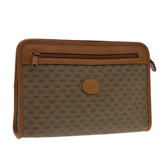 Gucci Micro GG canvas clutch bag Canvas