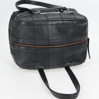 Chanel Square Stitch Shoulder Bag Quilted Caviar